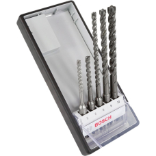 Набір бурів Bosch Robust Line SDS-Plus-7X, 5-10 мм, 5 шт