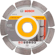 Алмазний круг Bosch ECO for Universal 125x22.23x2.0x7 мм, 10 шт