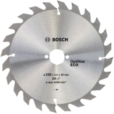 Пильный диск Bosch Optiline Eco 230×2,5×30 мм, 24 зуба