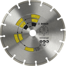 Алмазный круг Bosch Universal 230×22.23х2.4х7 мм