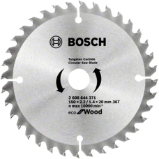 Пильный диск Bosch Eco for Wood 150x2,2x20-36T