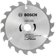 Пиляльний диск Bosch Eco for Wood 160x2,2x20-18T