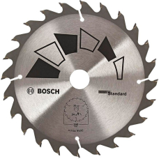 Пильный диск Bosch Standard GT WO H 160×2,2×20 мм, 24 зуба