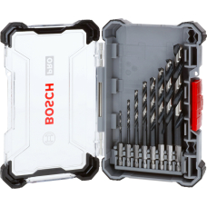 Набор сверл спиральных Bosch PRO Metal HSS-G Impact в кассете, 2-10 мм, 8 шт