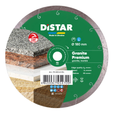 Алмазный диск по граниту Distar Granite Premium 1A1R 180x1,6x8,5x25,4 мм