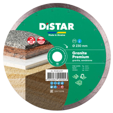 Алмазный диск по граниту Distar Granite Premium 1A1R 230x1.9x10x25.4 мм