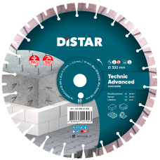 Алмазный диск по бетону Distar Technic Advanced 1A1RSS/C3 300x3,0/2,0x15x25,4-(11,5)-22-HIT