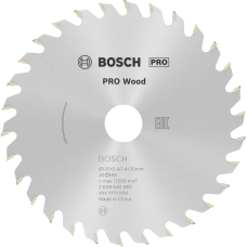 Пильный диск Bosch PRO Wood 130×2,4×20 мм, 30 ATB