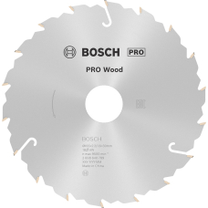 Пильный диск Bosch PRO Wood 165×2.2×30 мм T18