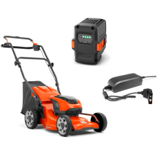 Аккумуляторная газонокосилка Husqvarna LC 137I KIT с 1 акб BLi20 Li-Ion 36 В 4 Ah, з/у QC 80