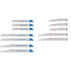 Набір пиляльних полотен Bosch Pro Demolition Blade Set 150-225 мм, 12 шт