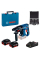 Аккумуляторный перфоратор Bosch GBH 180-Li Professional с 2 акб GBA 18V 4.0 Ah и з/у GAL 18V-40, набор сверл SDS plus, в кейсе