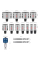 Набор коронок Bosch PRO Multi Material PC Plus 20/22/25/32/35/40/44/51/60/64/76 мм, 14 шт