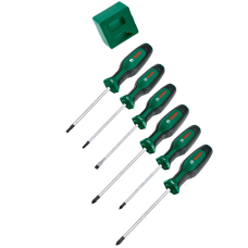 Набор отверток Bosch SL/PH/PZ/TХ с магнитизатором, 6 шт