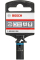 Ударная торцевая головка Bosch Impact Control 8 мм, 1/4"