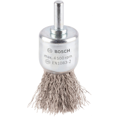 Зачисна щітка Bosch PRO Stainless Steel clean 25x0.3 мм прямий хвостовик