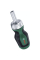 Короткая отвертка Bosch 1600A032UZ с храповиком и 6-ю битами