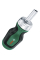 Короткая отвертка Bosch 1600A032UZ с храповиком и 6-ю битами