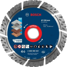 Алмазний отрезной диск Bosch Expert MultiMaterial, 150x2.4х22.23 мм