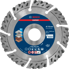 Алмазний отрезной диск Bosch Expert MultiMaterial, 115x2.2х22.23 мм
