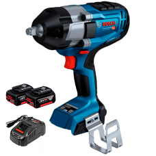 Акумуляторний гайковерт Bosch GDS 18V-1000 Professional з 2 акб GBA 18V 5 Ah, з/п GAL 1880 CV