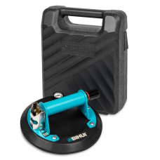 Вакуумна помпова присоска BIHUI RIGID STEEL 203 мм з металевою ручкою та манометром