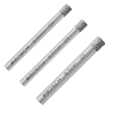 Набор сверл алмазных Bosch PRO Ceramic Dry, 6-8 мм, 3 шт