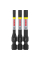 Набор ударных бит Bosch PRO Impact Torx 55 мм, 3 шт