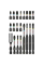 Набор насадок для завинчивания Bosch PRO Impact Set, 20 шт