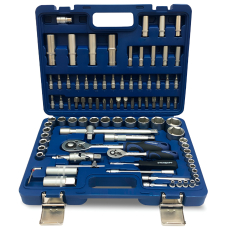 Набір інструментів СТАНДАРТ 1/4" і 1/2" (6гр.) з металевими замками, 94 шт