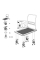 Тележка-платформа грузовая Stanley SXWT-PC528 300 кг