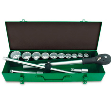Набор дюймового инструмента Toptul 3/4" (12гр), 14 шт