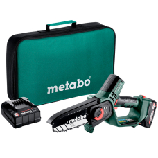 Акумуляторна пила Metabo MS 18 LTX 15, 1 акб LiPOWER 18 V 2 Ah, з/п SC 36 в сумці