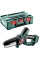 Акумуляторна пила Metabo MS 18 LTX 15, без акб в MetaBOX 145 L