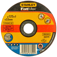 Круг відрізний по металу STANLEY 125х1.0х22.22