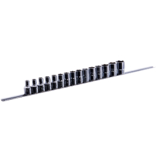 Haбоp торцевых головок Toptul 1/2" на держателе, 15 шт