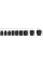 Набір ударних торцевих головок Bosch Pro Impact Socket Standard Set 1/2" 10-27 мм, 38-42 мм, 9 шт