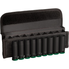 Набір ударних торцевих головок Bosch Pro Impact Socket Deep Set 1/2" 10-19 мм, 77 мм, 9 шт