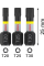 Набор бит Bosch Pro Torx Impact Set T25/30/40, 25 мм, 3 шт