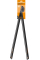 Великий площинний гілкоріз із загнутими лезами Fiskars SingleStep L38