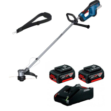 Акумуляторний тример Bosch GRT 18V-33 Professional, 2 акб GBA 18V 4.0Ah і з/п GAL 18V-40