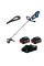 Аккумуляторный триммер Bosch GRT 18V-33 Professional, 2 акб GBA 18V 4.0Ah и з/у GAL 18V-40