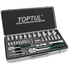 Набір інструменту Toptul GCAD3401 1/4, 1/2" 34 шт