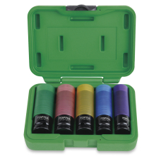 Набор головок для шиномонтажа Toptul Pro-Series 1/2" 15, 17, 19, 21, 22 мм