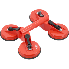 Присоска вакуумна з 4 чашками Yato YT-37241, 120 мм, 120 кг