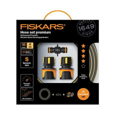 Набір із садовым шлангом Fiskars Premium 9 мм (3/8”) 15 м Q4