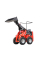 Колесный дизельный мини-погрузчик GTM RIX600 238/600 кг с бортовым поворотом