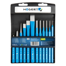 Набір кернерів і зубил Hoegert Cr-V 12 шт