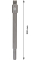 Переходник Bosch PRO HEX Adapter для коронок M16, 220 мм