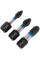 Набор бит Bosch Pro Phillips Impact Set PH1/2/3, 25 мм, 3 шт